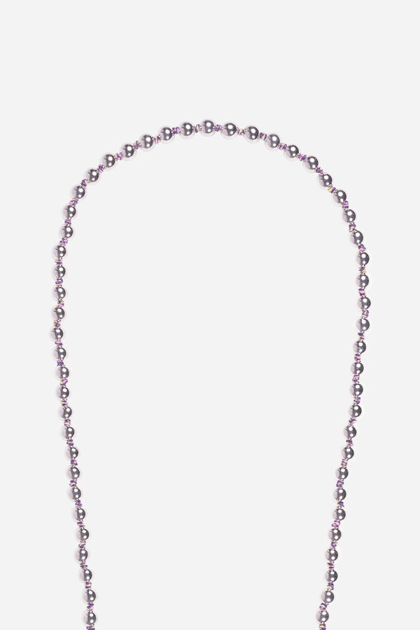 La Coque Française Chaine Longue Leona Argent 120 Cm