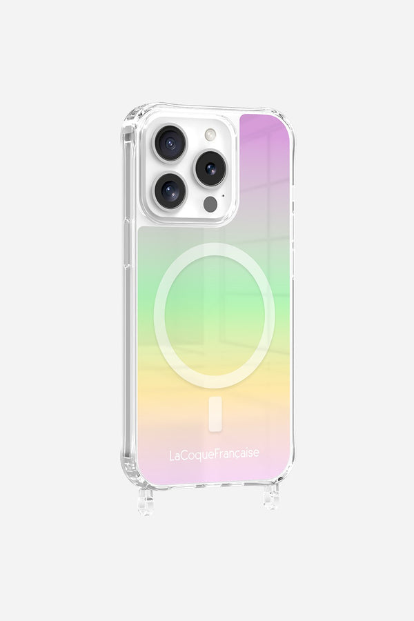 la coque française Coque Anneau Holographique Magsafe Teen Spirit Holographique iPhone 15 Pro