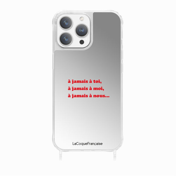 la coque française Coque Anneaux Imprimee A Jamais iPhone 15 Pro