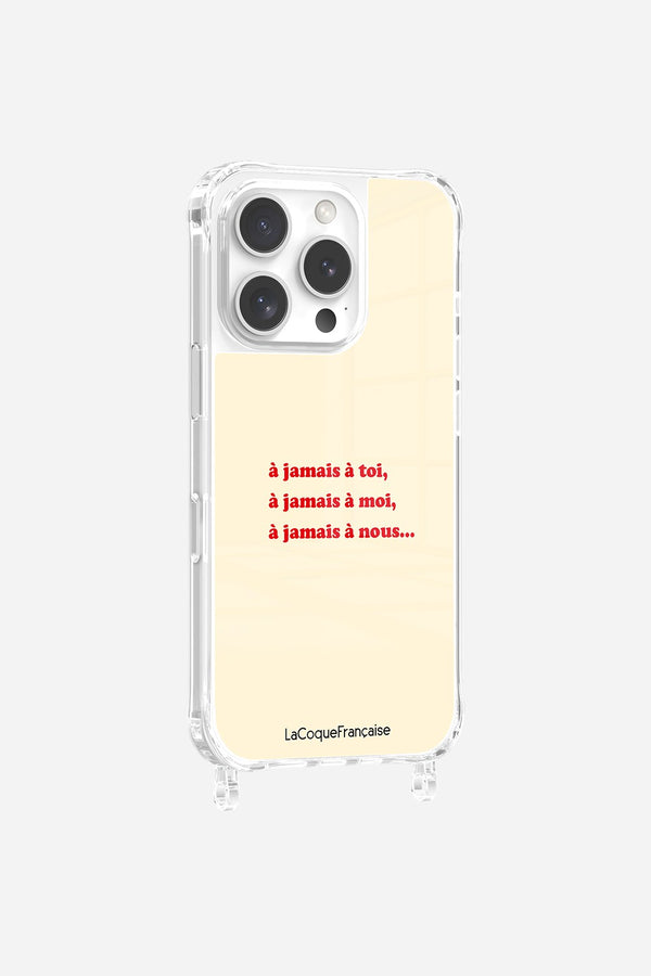 la coque française Coque Anneaux Imprimee A Jamais iPhone 16 Pro