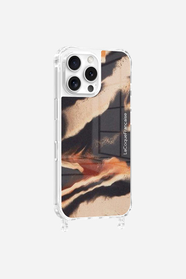 La Coque Française Coque Anneaux Imprimee Antilope IPhone 16 Pro