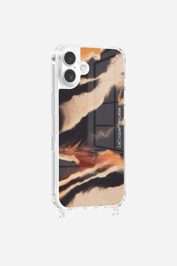 La Coque Française Coque Anneaux Imprimee Antilope IPhone 16 Pro