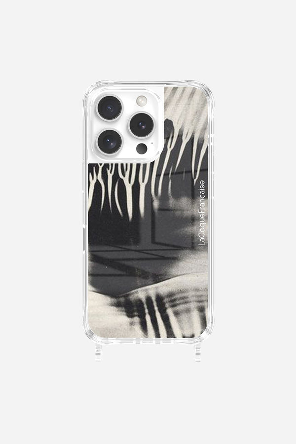 La Coque Française Coque Anneaux Imprimee Black Abstract IPhone 16 Pro