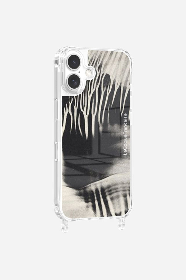 La Coque Française Coque Anneaux Imprimee Black Abstract IPhone 16 Pro