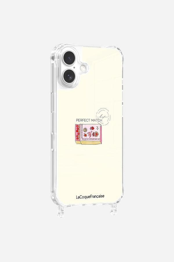 La Coque Française Coque Anneaux Imprimee Boite D'allumettes IPhone 16 Pro
