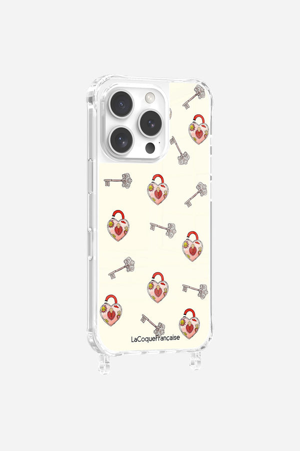 la coque française Coque Anneaux Imprimee Cadenas & Cle iPhone 16 Pro la coque française Coque Anneaux Imprimee Cadenas & Cle iPhone 16 Pro