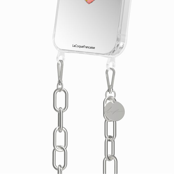 La Coque Française Coque Anneaux Imprimee Cadenas Coeur IPhone 15 Pro