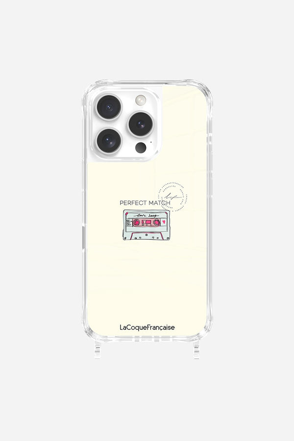 La Coque Française Coque Anneaux Imprimee Cassette IPhone 16 Pro
