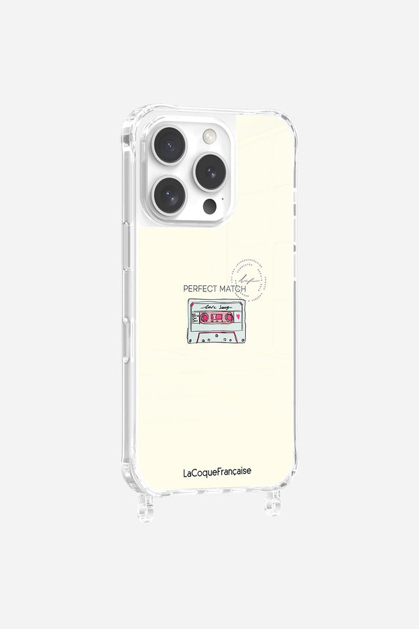 la coque française Coque Anneaux Imprimee Cassette iPhone 16 Pro la coque française Coque Anneaux Imprimee Cassette iPhone 16 Pro