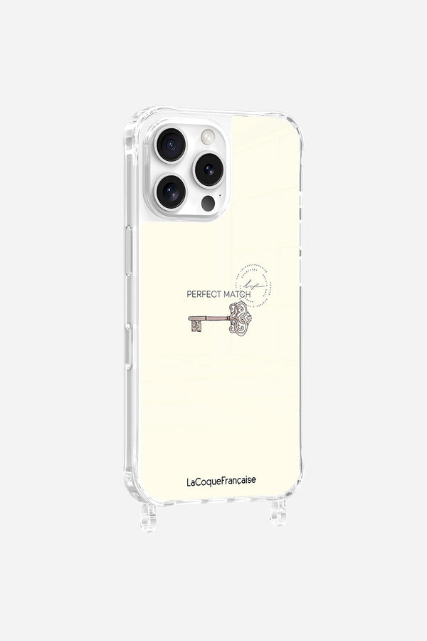 La Coque Française Coque Anneaux Imprimee Cle IPhone 16 Pro