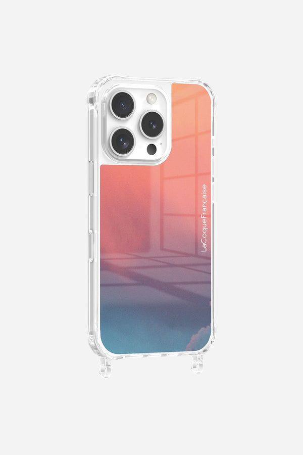la coque française Coque Anneaux Imprimee Ete 20h20 iPhone 16 Pro