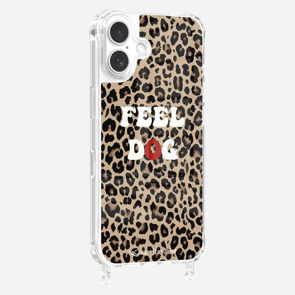 La Coque Française Coque Anneaux Imprimee Feel Dog IPhone 16 Pro
