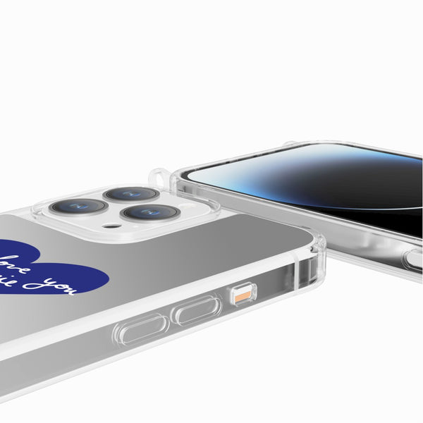 La Coque Française Coque Anneaux Imprimee I Love You Mamie IPhone 15 Pro