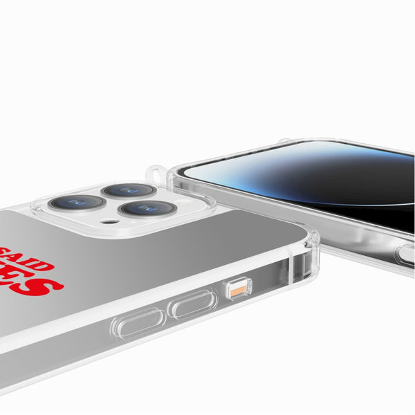 La Coque Française Coque Anneaux Imprimee I Said Yes IPhone 15 Pro