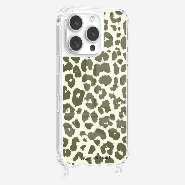 la coque française Coque Anneaux Imprimee Leopard Kaki iPhone 16 Pro la coque française Coque Anneaux Imprimee Leopard Kaki iPhone 16 Pro
