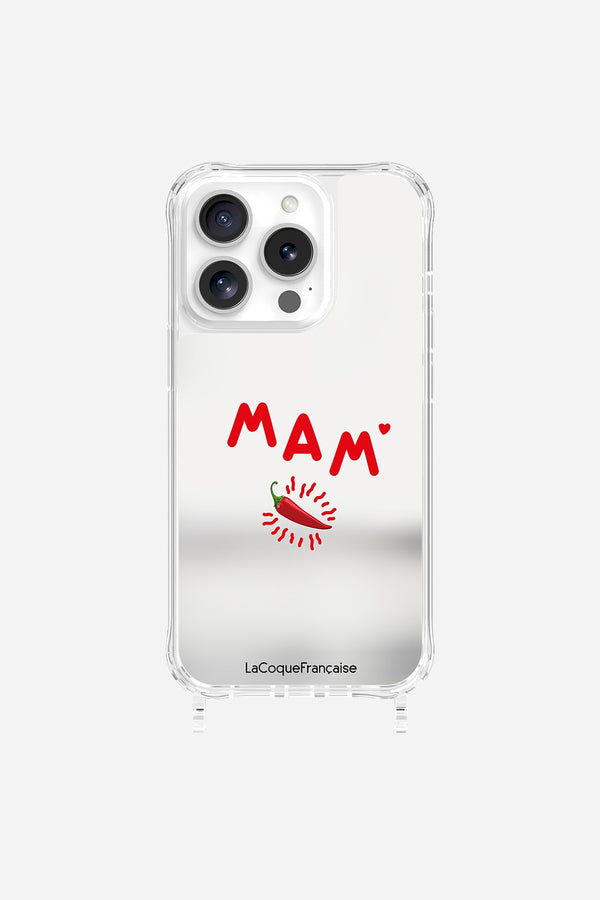 La Coque Française Coque Anneaux Imprimee Mam Piment IPhone 15 Pro