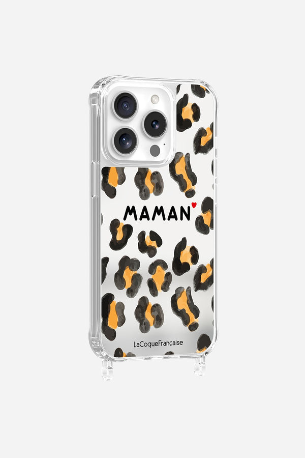la coque française Coque Anneaux Imprimee Maman Leopard iPhone 15 Pro la coque française Coque Anneaux Imprimee Maman Leopard iPhone 15 Pro