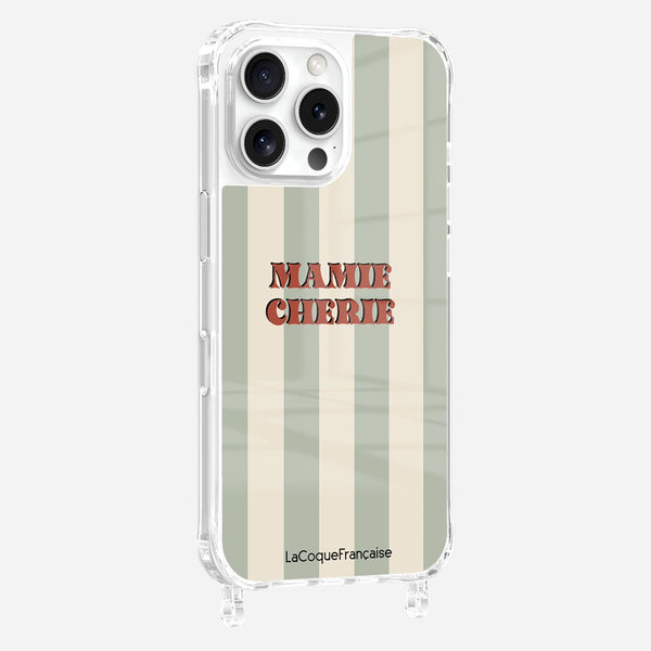 La Coque Française Coque Anneaux Imprimee Mamie Cherie IPhone 16 Pro