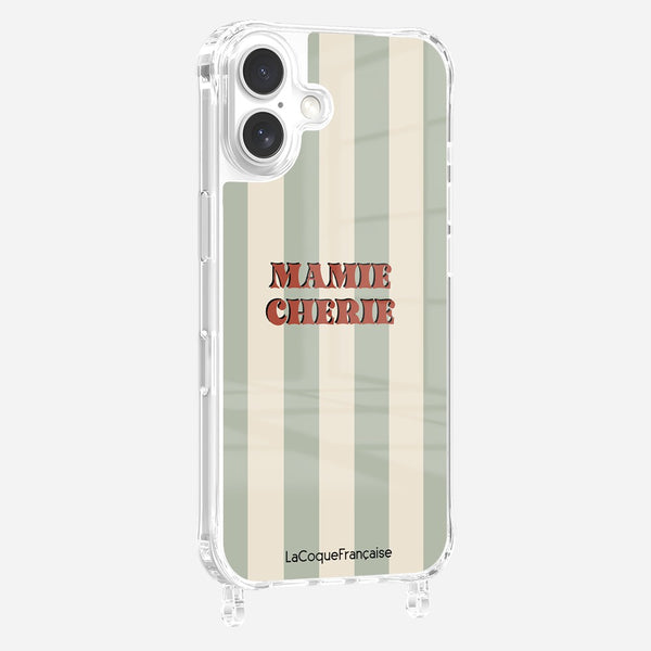 La Coque Française Coque Anneaux Imprimee Mamie Cherie IPhone 16 Pro