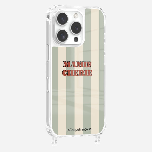 la coque française Coque Anneaux Imprimee Mamie Cherie iPhone 16 Pro la coque française Coque Anneaux Imprimee Mamie Cherie iPhone 16 Pro