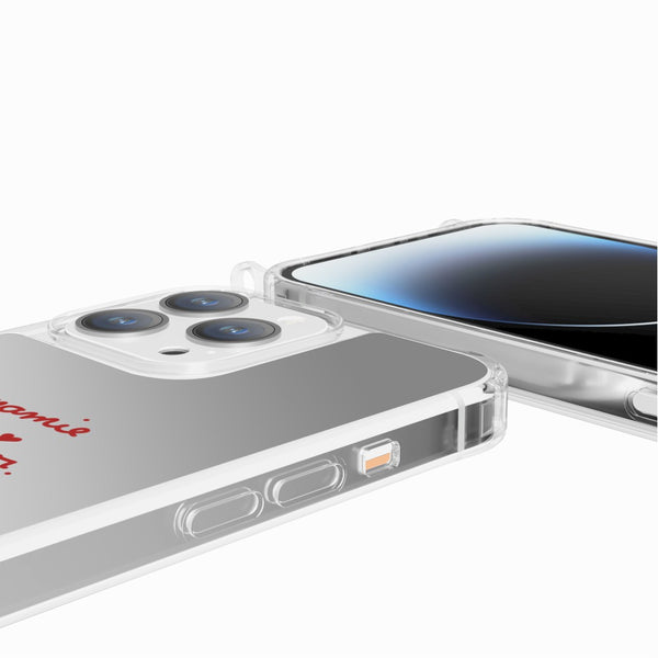 La Coque Française Coque Anneaux Imprimee Mamie D'amour IPhone 15 Pro