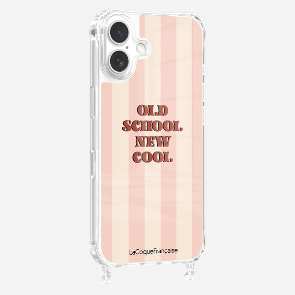 La Coque Française Coque Anneaux Imprimee Old School New Cool IPhone 16 Pro