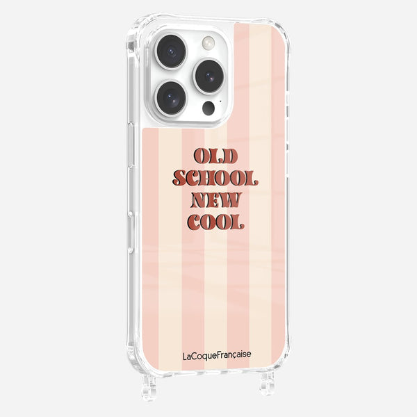 la coque française Coque Anneaux Imprimee Old School New Cool iPhone 16 Pro