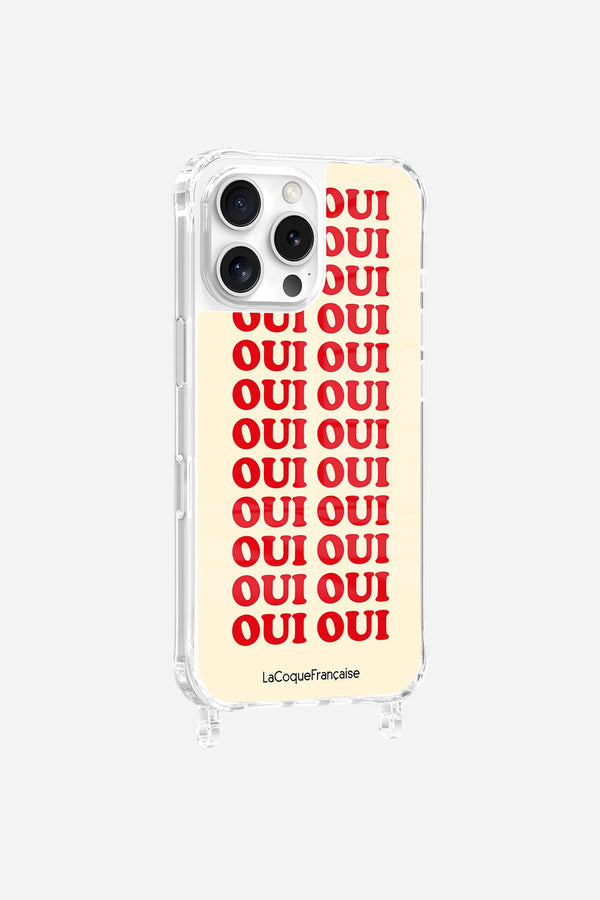 La Coque Française Coque Anneaux Imprimee Oui IPhone 16 Pro