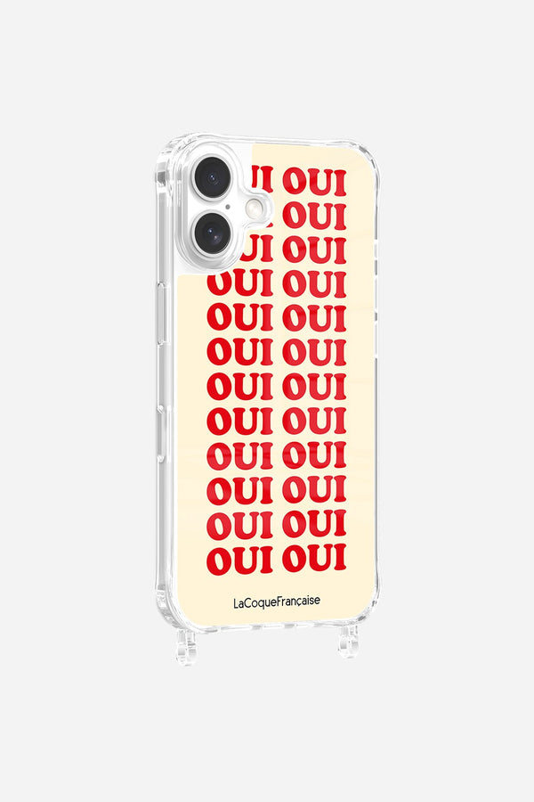 La Coque Française Coque Anneaux Imprimee Oui IPhone 16 Pro