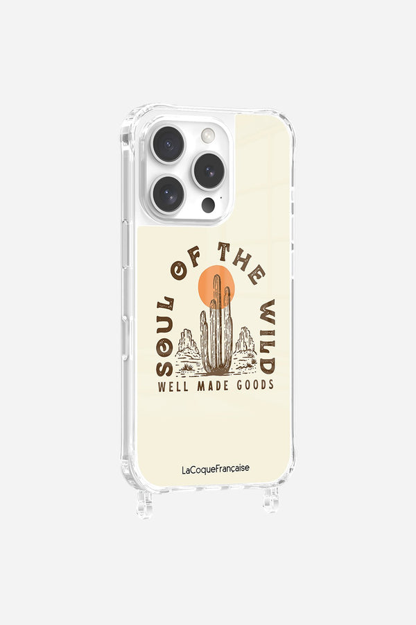 la coque française Coque Anneaux Imprimee Soul Of The Wild iPhone 16 Pro