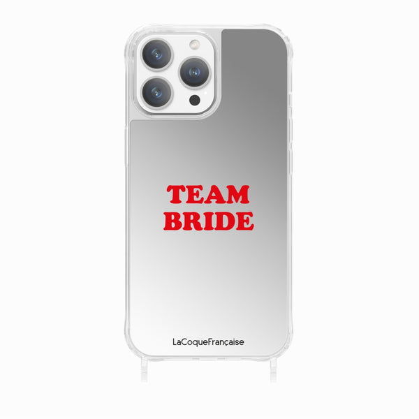 la coque française Coque Anneaux Imprimee Team Bride iPhone 15 Pro