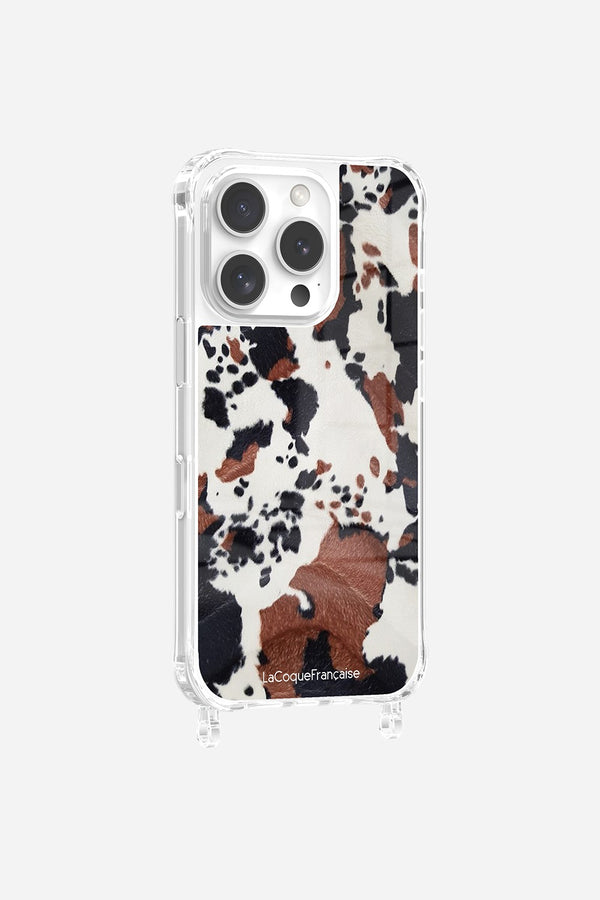 la coque française Coque Anneaux Imprimee Vache iPhone 16 Pro la coque française Coque Anneaux Imprimee Vache iPhone 16 Pro