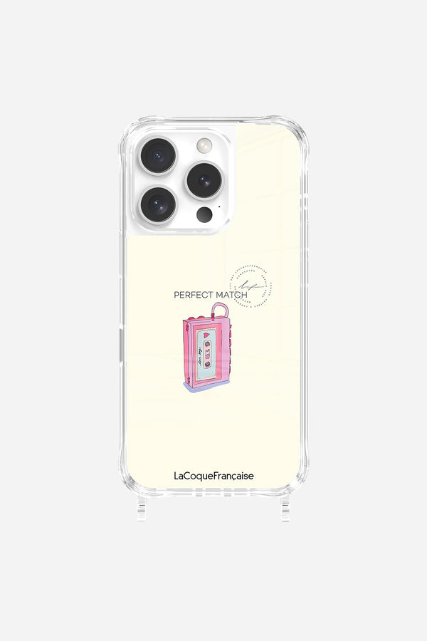 La Coque Française Coque Anneaux Imprimee Walkman IPhone 16 Pro