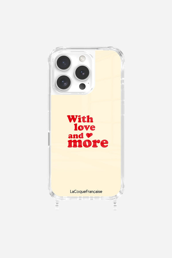 La Coque Française Coque Anneaux Imprimee With Love And More IPhone 16 Pro