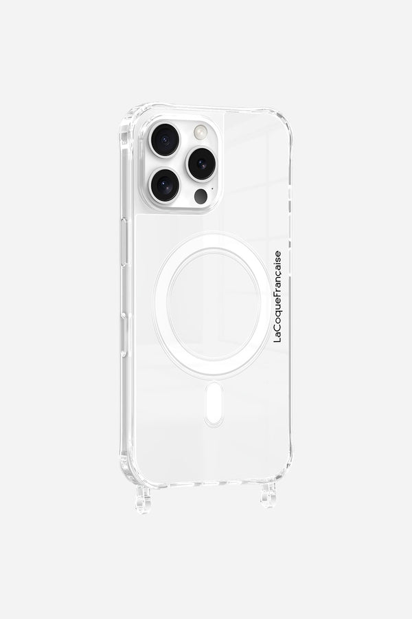 La Coque Française Coque Anneaux Magsafe Transparent IPhone 16 Pro