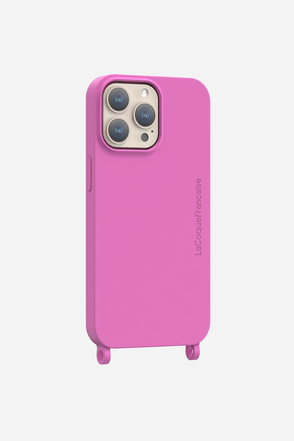 La Coque Française Coque Anneaux Soft Touch Violet IPhone 15 Pro