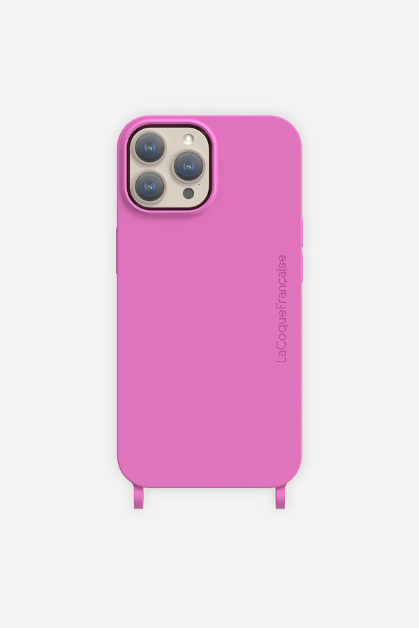 La Coque Française Coque Anneaux Soft Touch Violet IPhone 15 Pro
