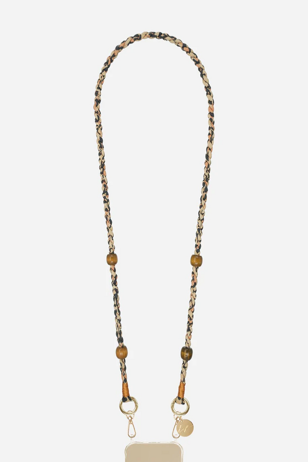 La Coque Française Ensemble Coque Léopard & Chaîne Léopard IPhone 16 Pro