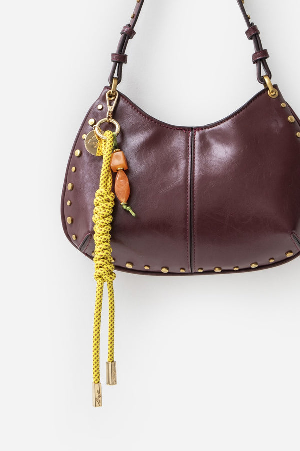 La Coque Française Bijou De Sac Bobby Jaune 31 Cm