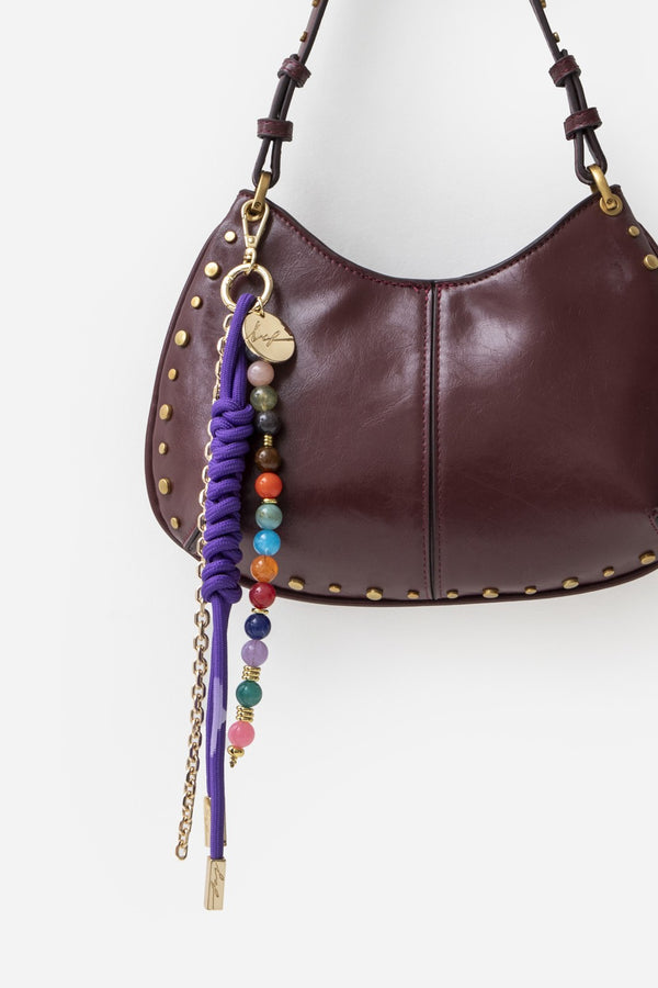 La Coque Française Bijou De Sac Bobby Violet 31 Cm