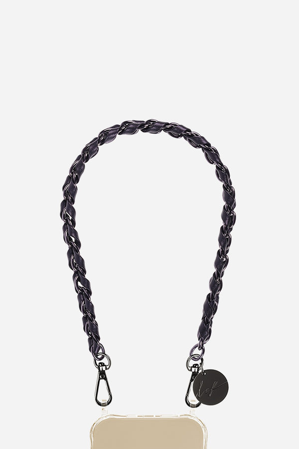 La Coque Française Chaine Courte Lou Noir 40 Cm