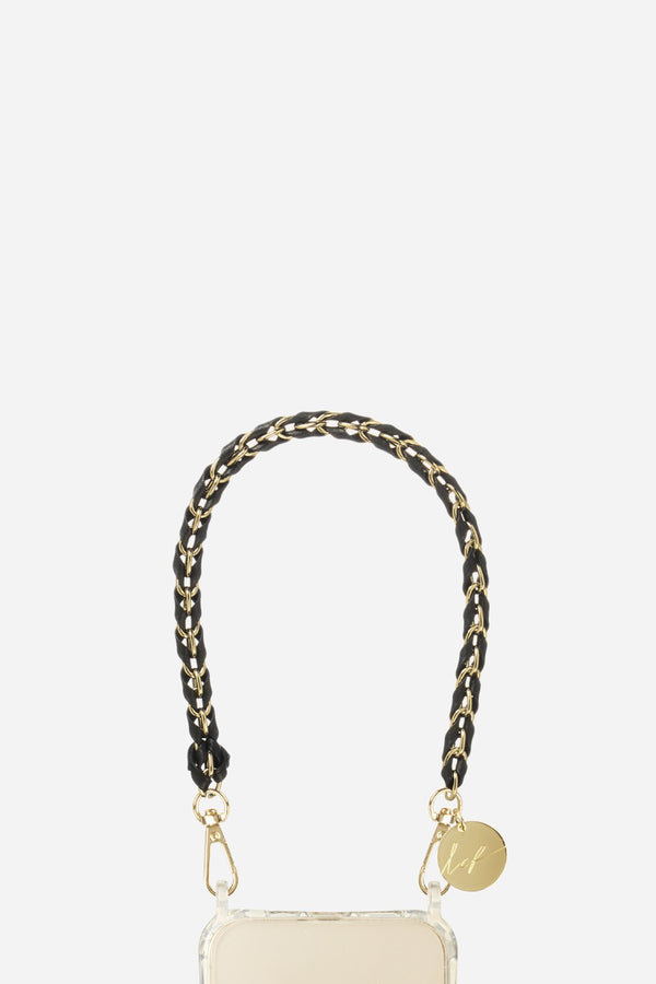 La Coque Française Chaine Courte Lou Noir 40 Cm