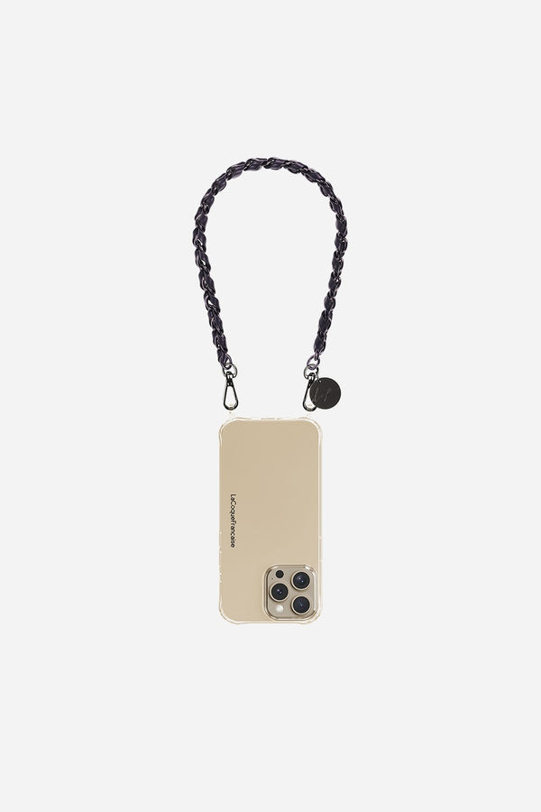 la coque française Chaine Courte Lou Noir 40 cm