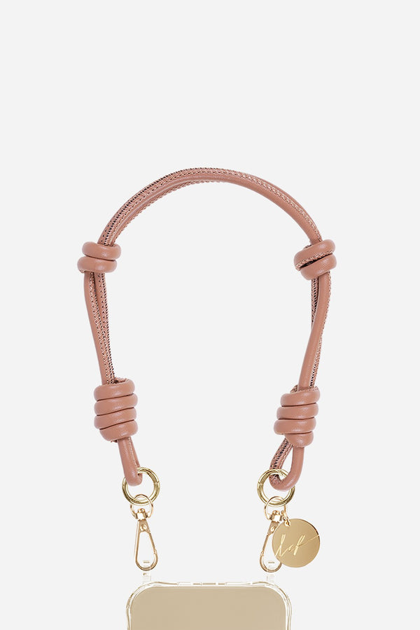 La Coque Française Chaine Courte Nolan Camel 40 Cm