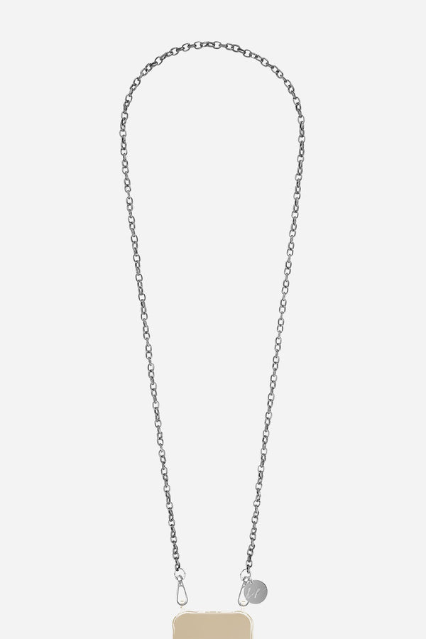 la coque française Chaine Longue Aya Argent 120 cm