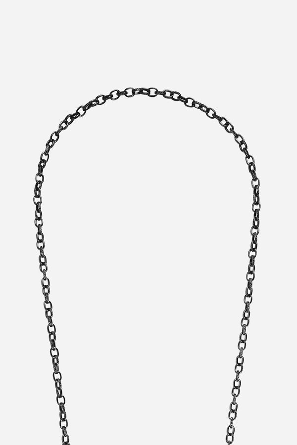 La Coque Française Chaine Longue Aya Noir 120 Cm