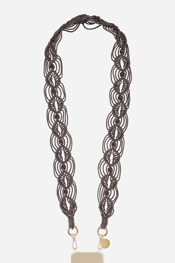 la coque française Chaine Longue Eve Marron