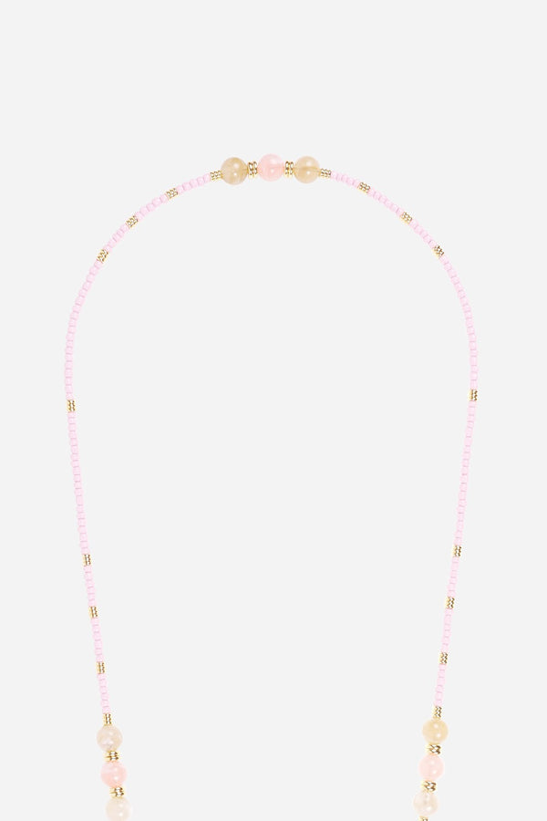 La Coque Française Chaine Longue Iris Rose 120 Cm