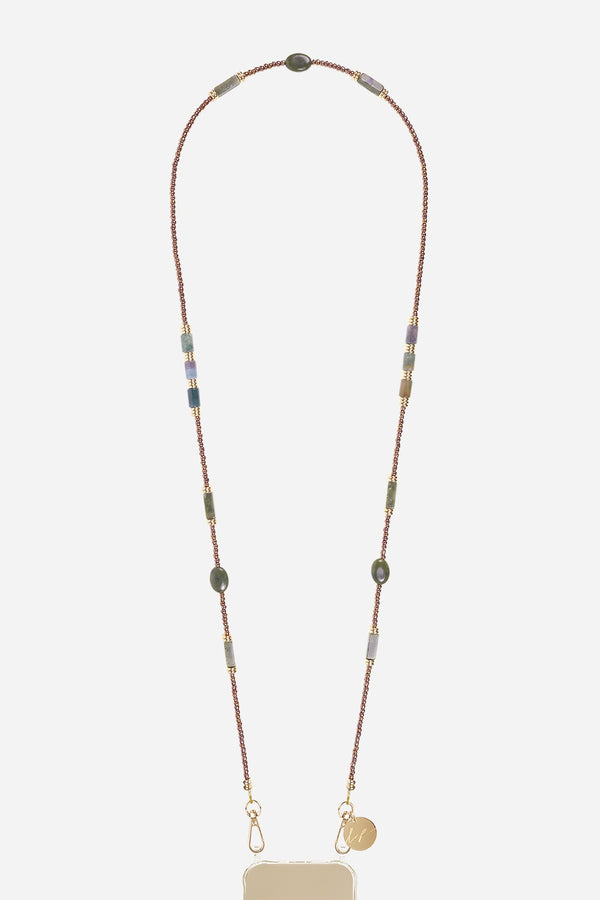 la coque française Chaine Longue Izzie Vert 120 cm la coque française Chaine Longue Izzie Vert 120 cm