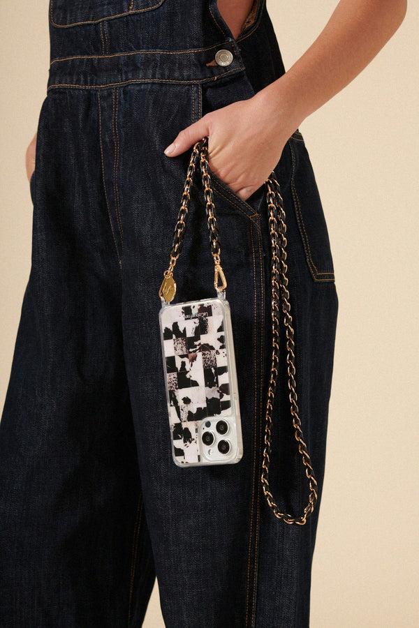 La Coque Française Chaine Longue Lou Noir 120 Cm